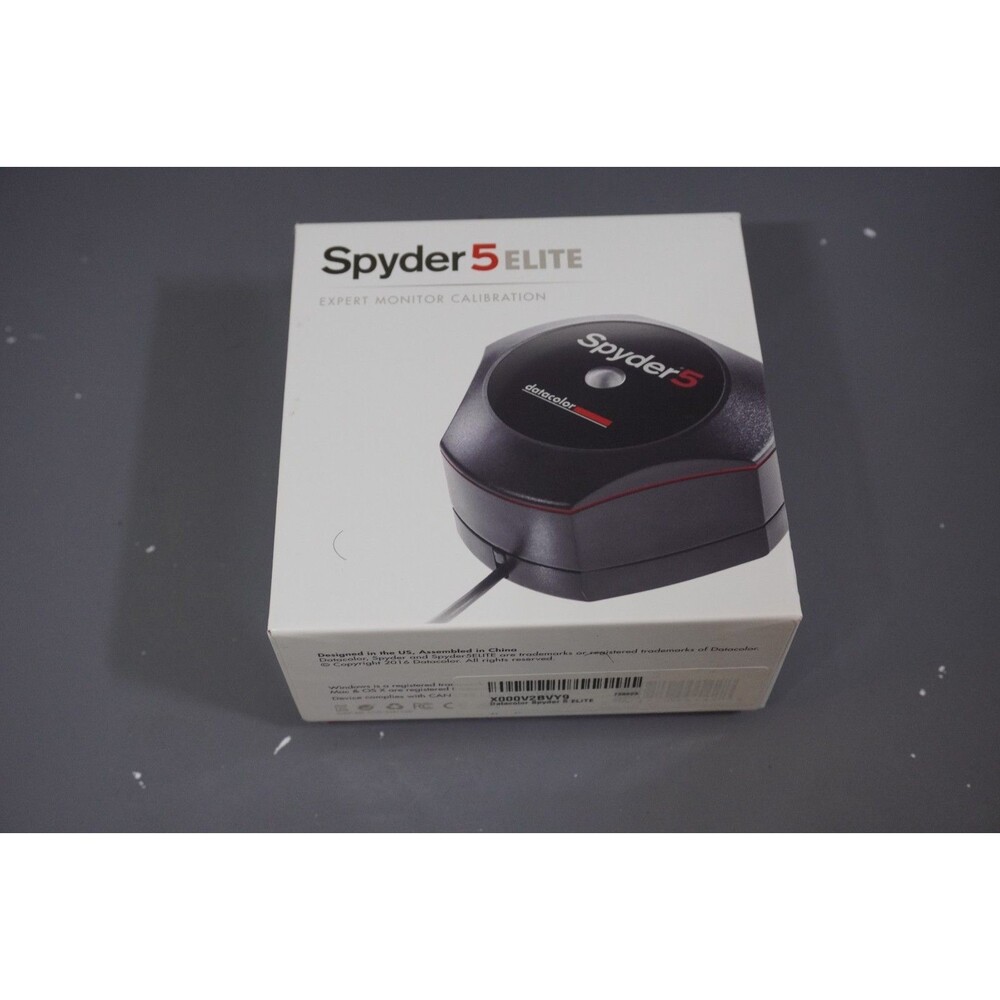 Datacolor Spyder 5 Elite Monitor Calibration System Colorimeter Spyder5 S5EL100